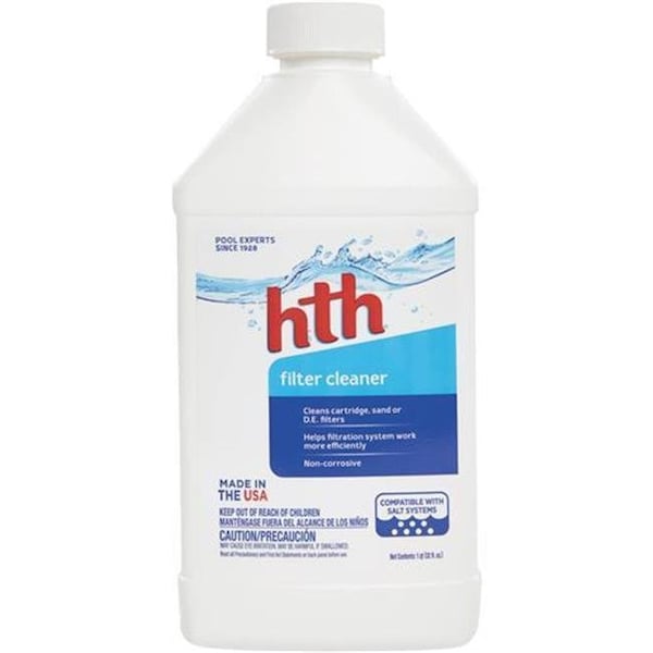 Hth HTH 67015 32 oz Swimming Pool Filter Cleaner- pack of 6 8337628 - main